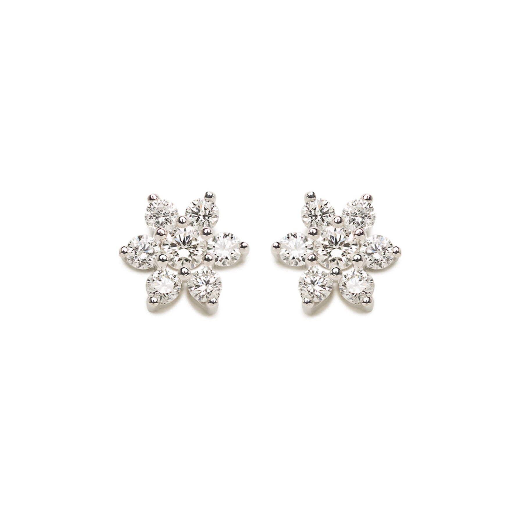 Gold and Diamond Earrings