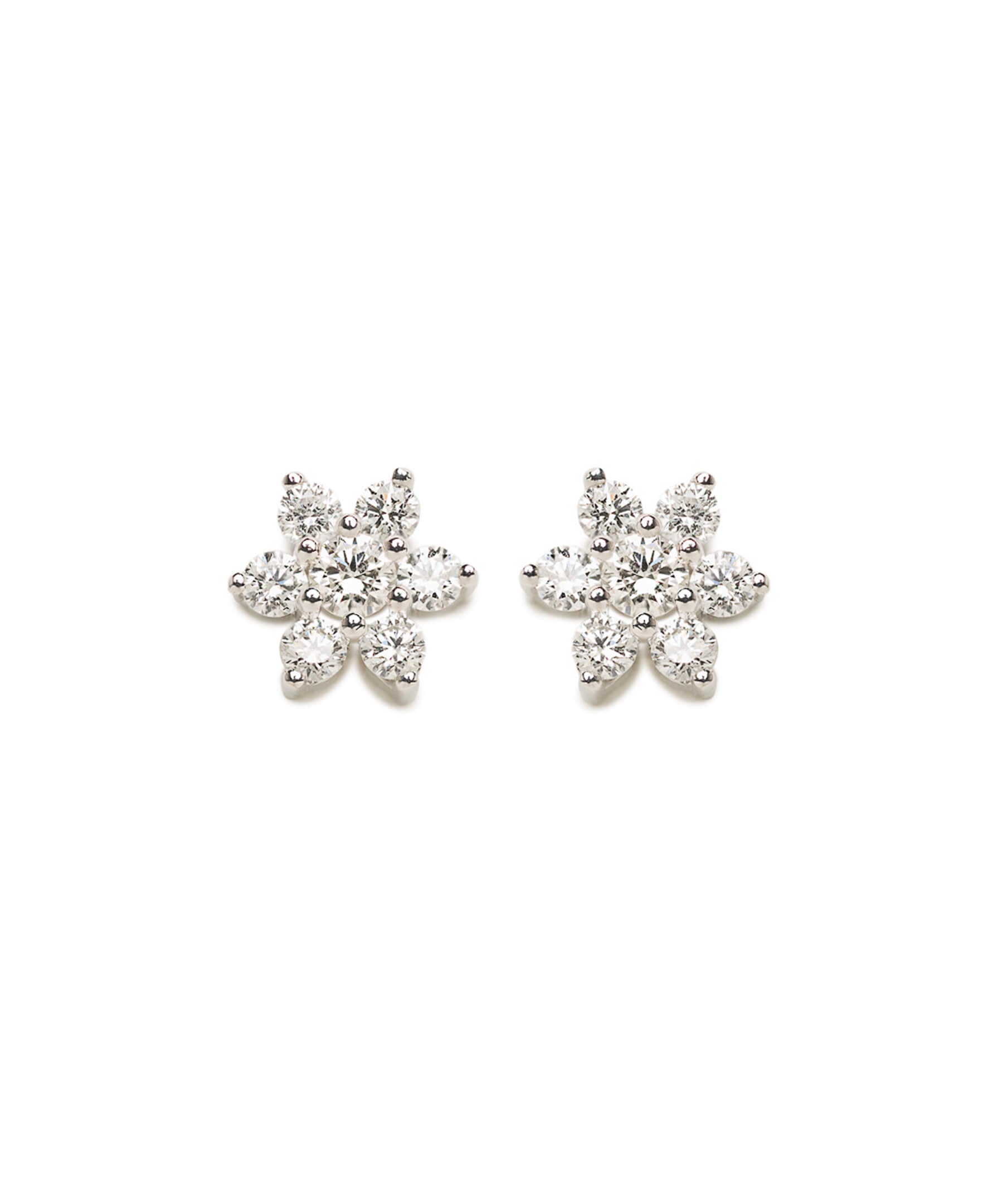 Gold and Diamond Earrings