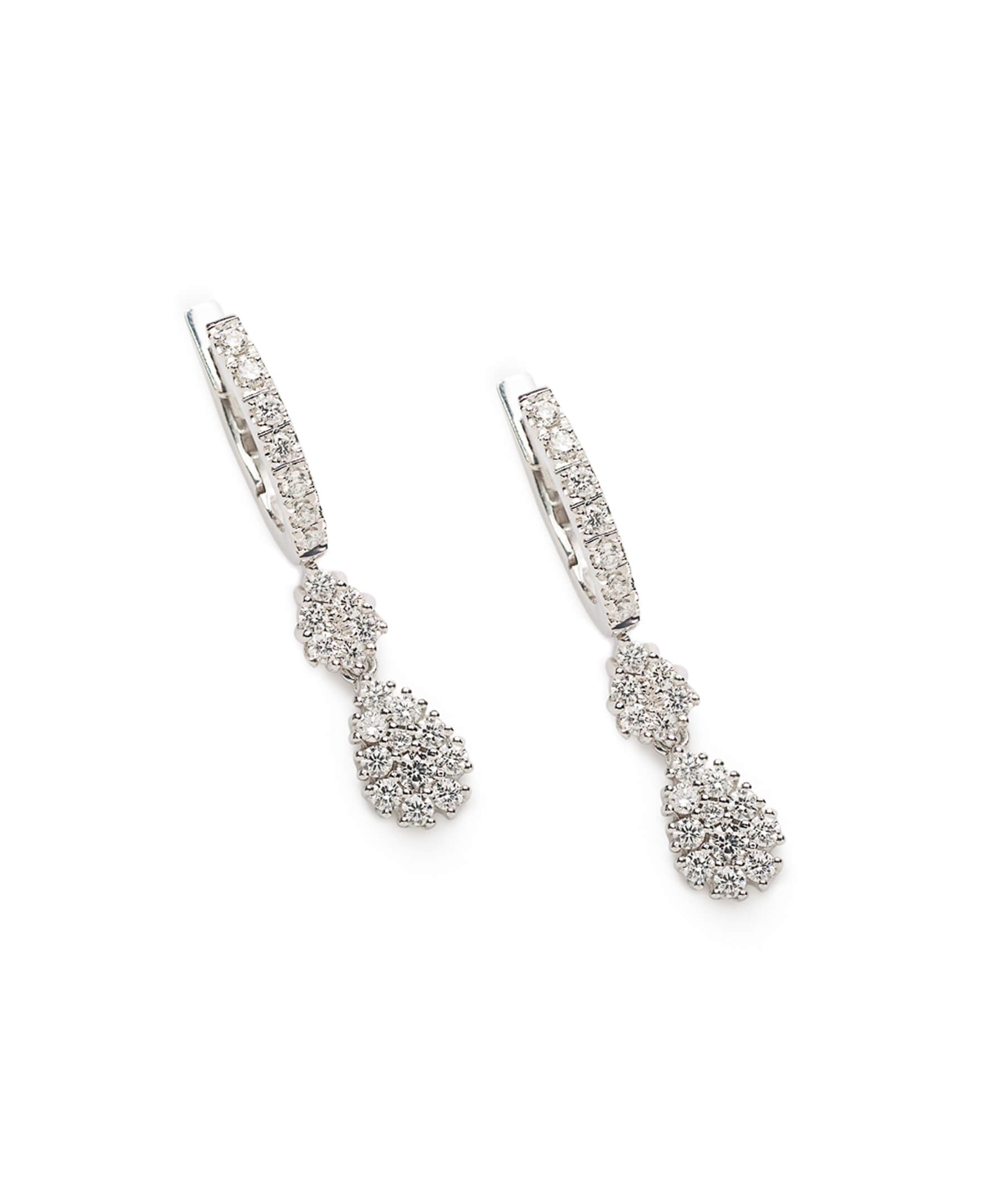 Gold and Diamond Earrings