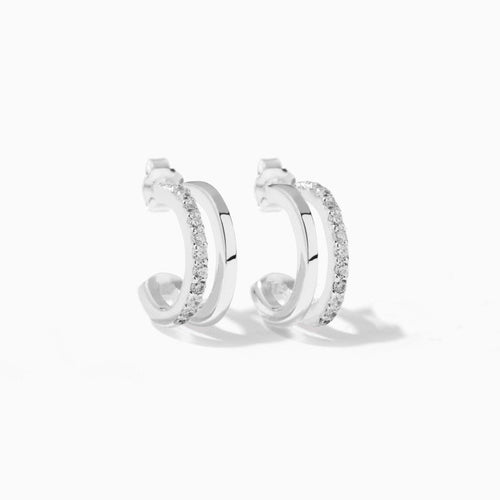 Bradley Zirconia Hoops