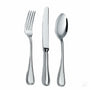 Set de cubertería de bebé de 3 piezas modelo Inglese en plata de ley