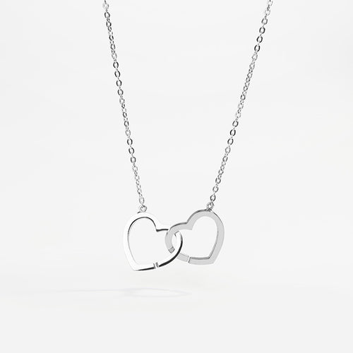 Chain with Intertwined Hearts