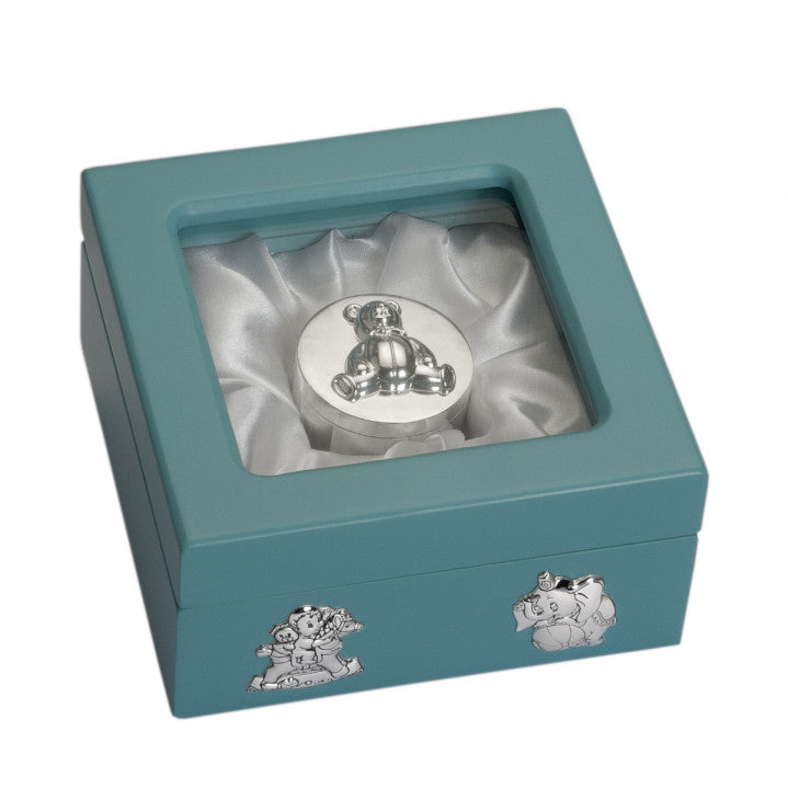 First Tooth Silver Bilaminated Box with Case