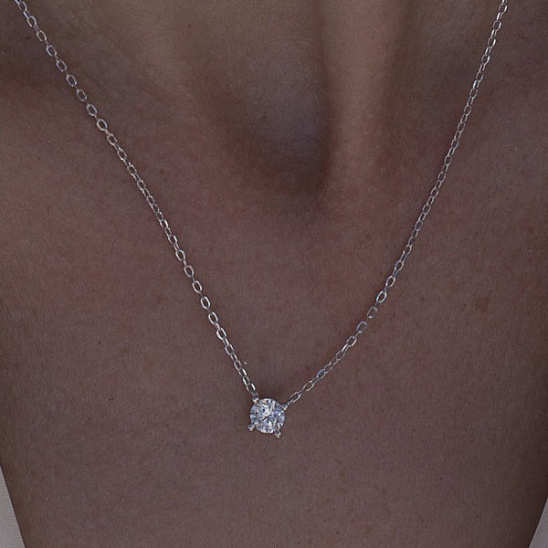 Small Silver Pendants Round Design