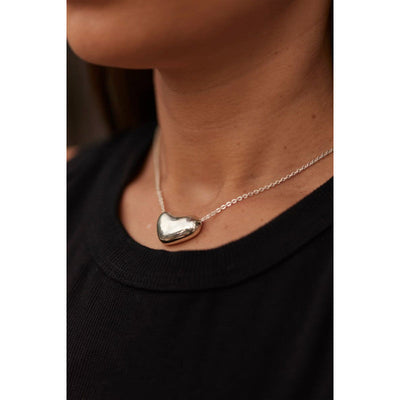 925 Silver Bean Necklace 