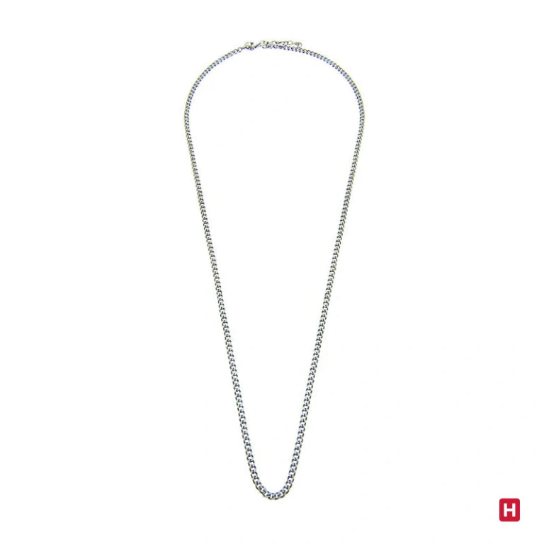 Bearded Steel Chain Fashion Forward 0.4 cm