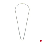 Fashion Forward Steel Curb Chain 0.4 cm