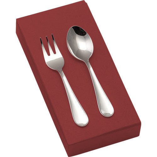 Set 2 Solid Silver Children's Cutlery
