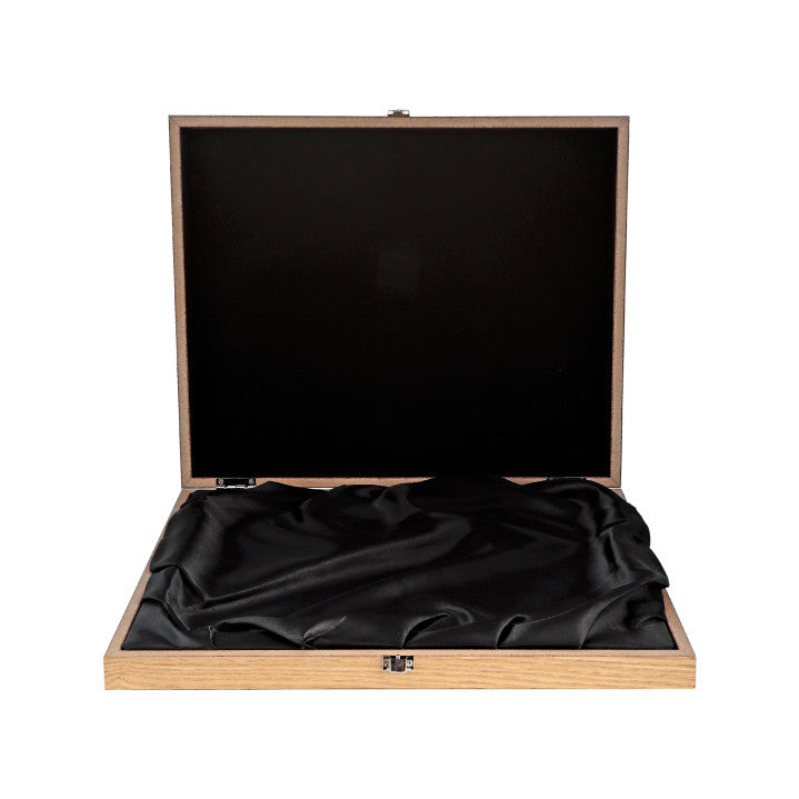 Estuche Madera Placa Homenaje