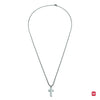 Steel Cross Necklace