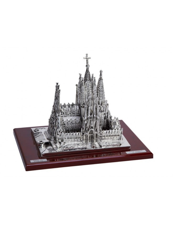 Silver Sagrada Familia Model
