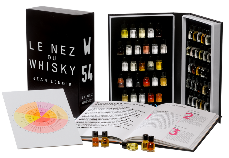 Le Nez du Whisky - Set de 54 aromas de whisky por Jean Lenoir