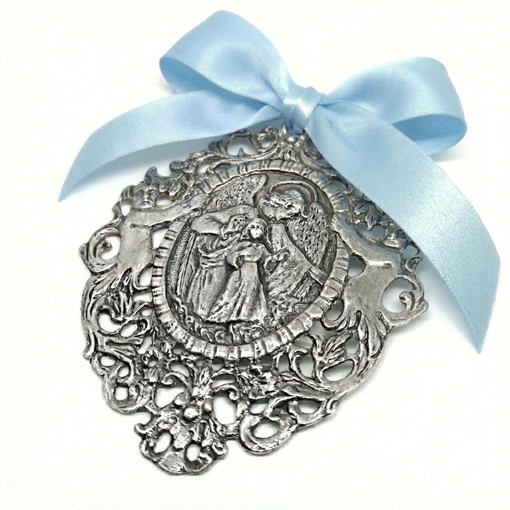 Medalla de Cuna Plata Ángel Grande