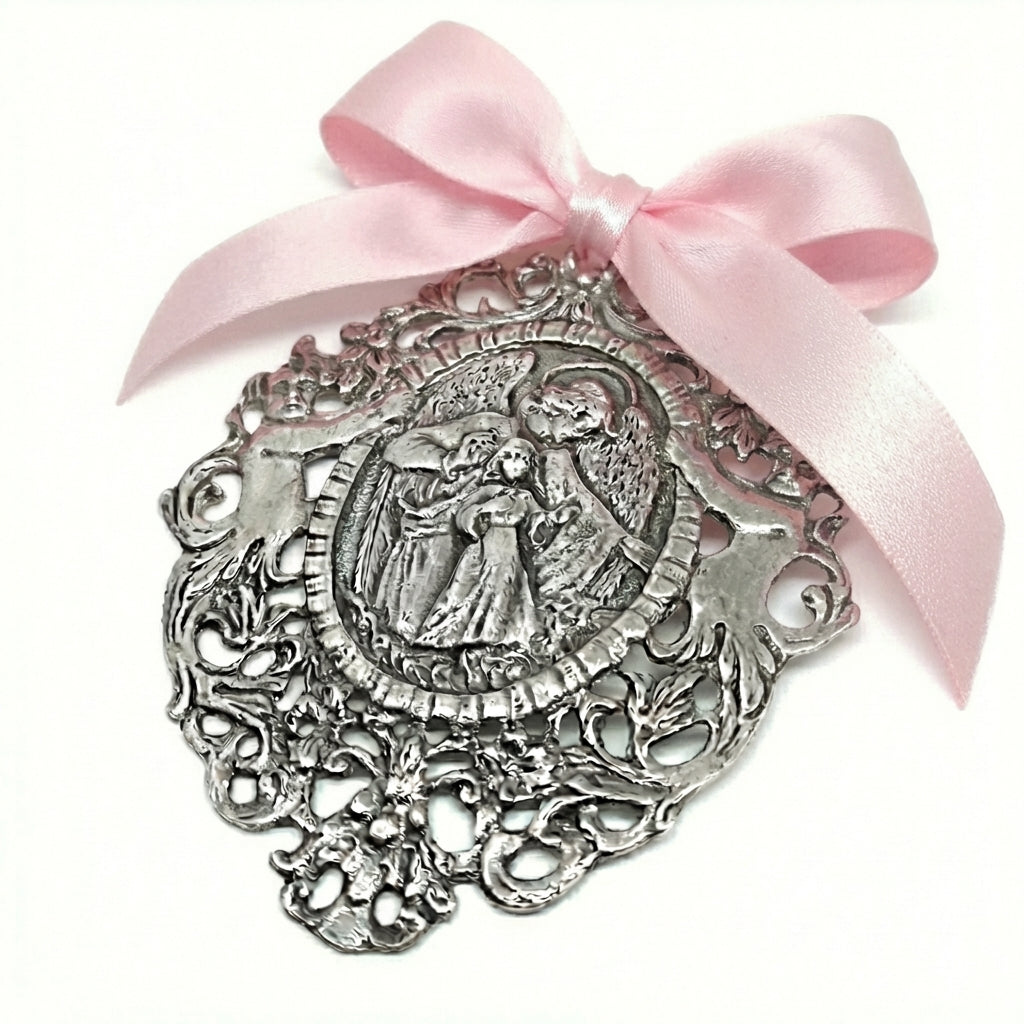Medalla de Cuna Plata Ángel Grande