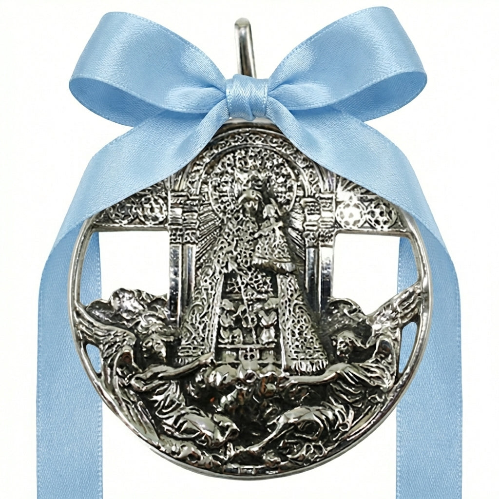 Silver Crib Medal of the Virgin of the Forsaken 