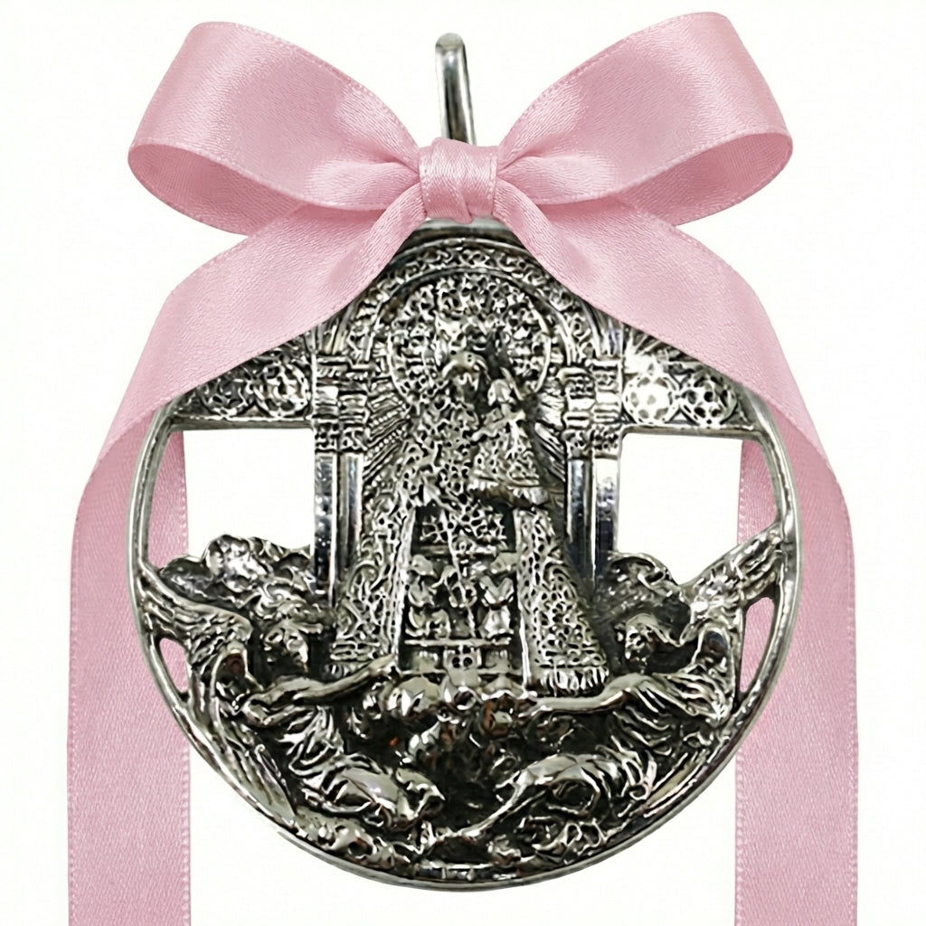 Silver Crib Medal of the Virgin of the Forsaken 