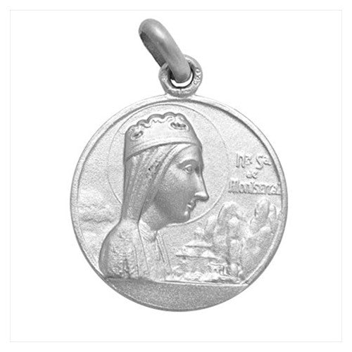 Médaille Notre-Dame de Montserrat en argent 20 mm