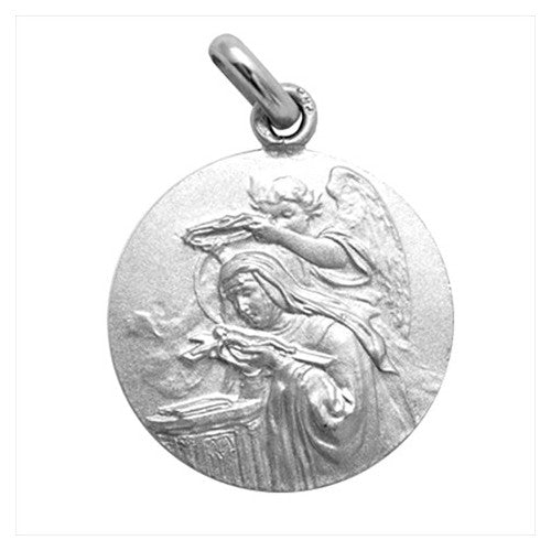 Médaille Sainte Rita argent 16 mm