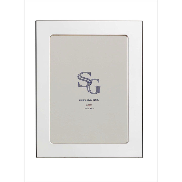 925 Sterling Silver Smooth Photo Frame