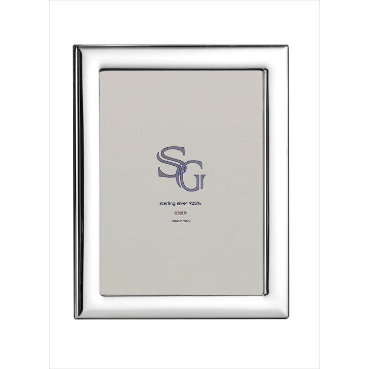 925 Sterling Silver Photo Frame Smooth Narrow