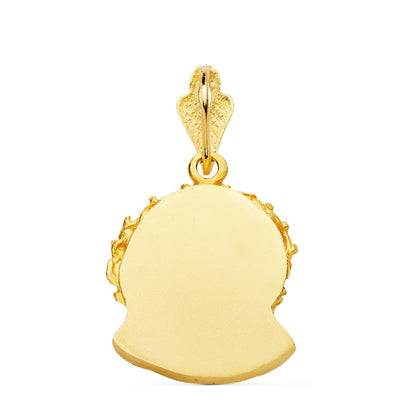 Tête de Christ Murillo 18K 21x18 mm