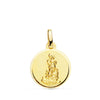 18K Medal Our Lady of the Salient Bezel 14 mm