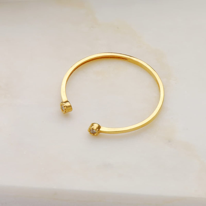 18K Sortija Oro Amarillo Diamantes 0.0160 Qts.  Cuerpo 1.10 mm S2