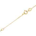 18K Colgante Oro Amarillo Con Diamantes 0.182Qts - Vs2 G. Med: 6.5mm. Cadena 42 3cm