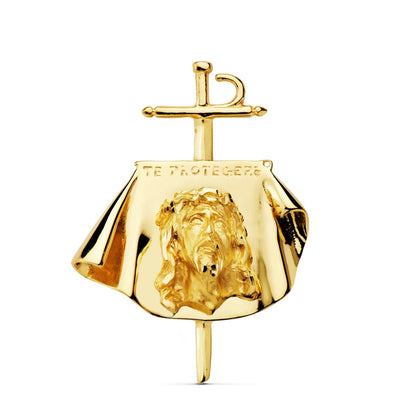 Pendentif Christ Toreros 18K 34x25 mm