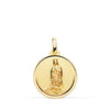 18K Virgin of Guadalupe Medal Bezel 18 mm