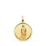 18K Virgin of Guadalupe Medal Bezel 18 mm