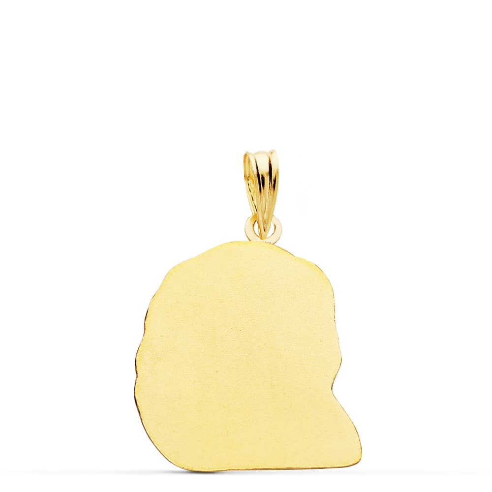 18K Cabeça de Cristo 23x19 mm