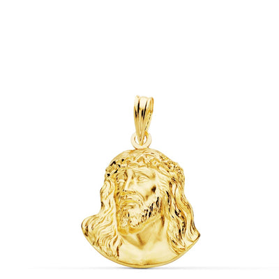 Tête de Christ Murillo 18K 20x16 mm