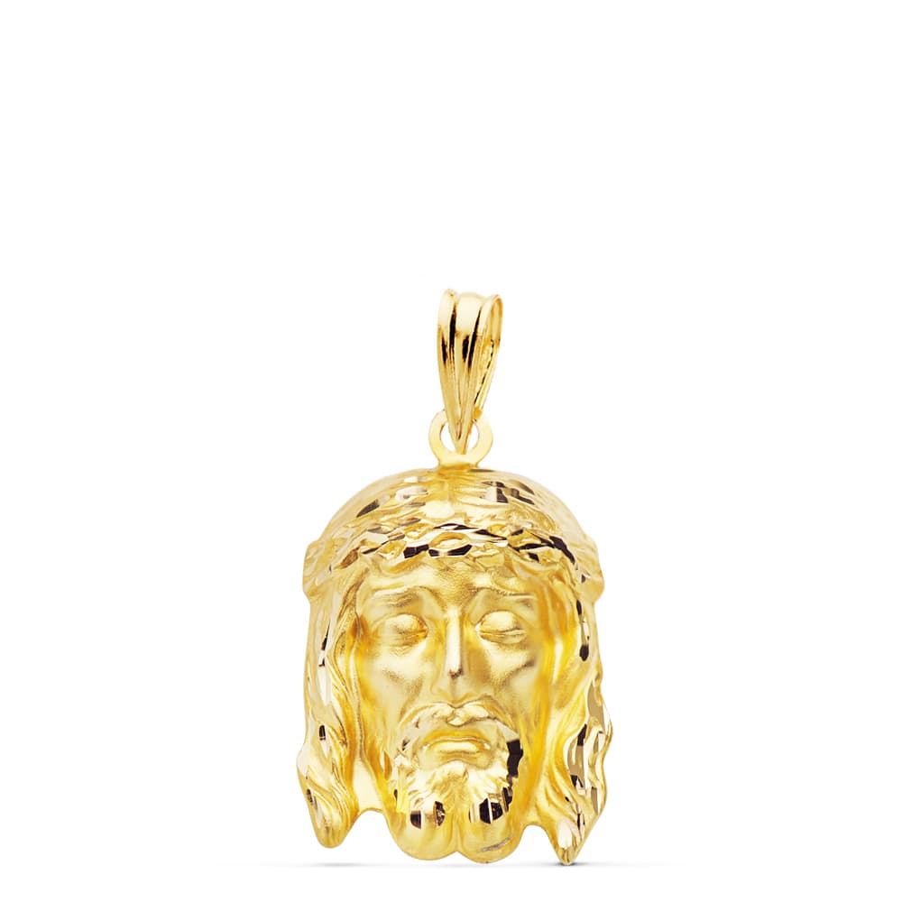 18K Cristo Boa Morte 21x14 mm