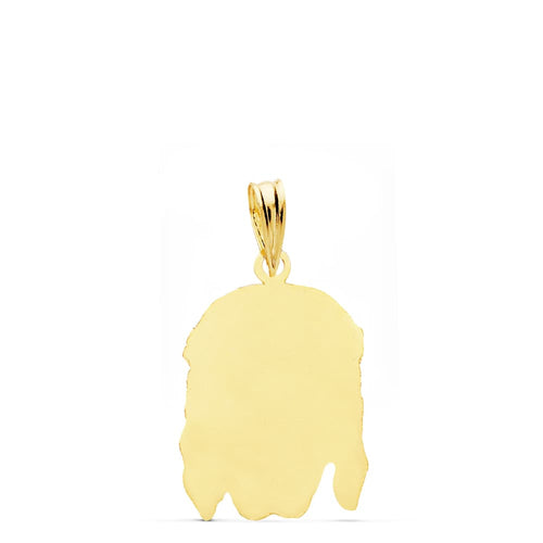 18K Christ of Good Death 21x14 mm