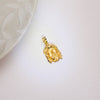 18K Christ of the Good Death Pendant 23x15 mm