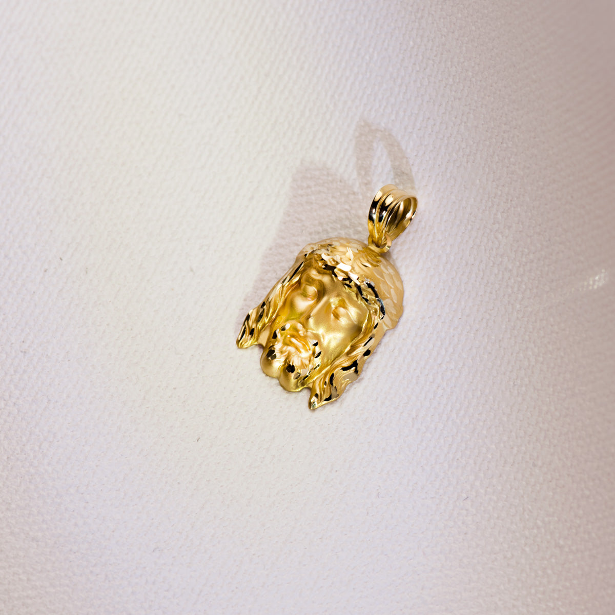 Colar 18K Cristo Da Boa Morte 27x19 mm