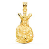 Médaille Christ Captif 18K Silhouette 28x16 mm