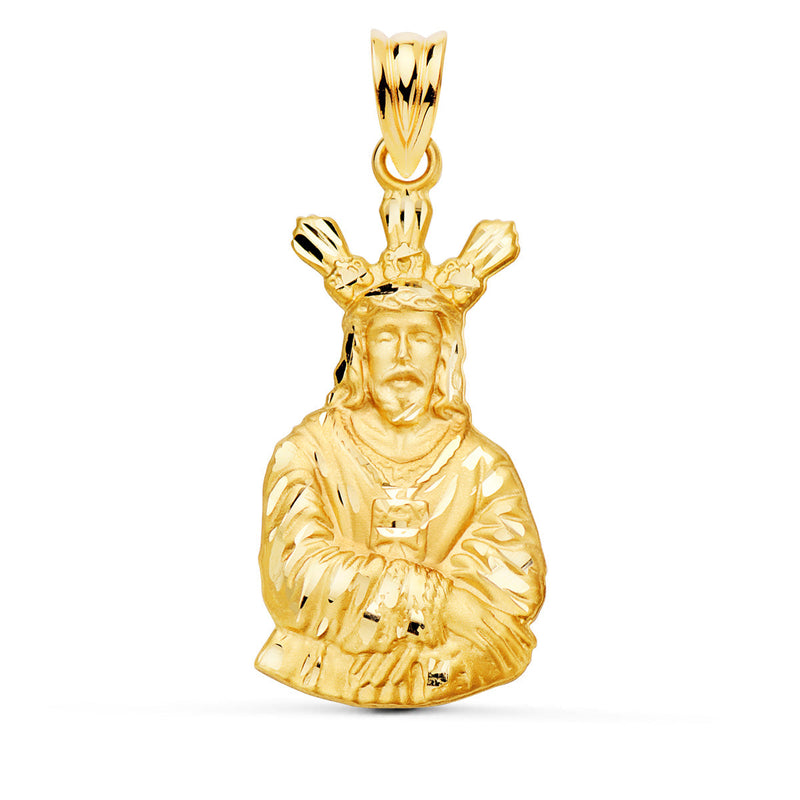 Médaille Christ Captif 18K Silhouette 28x16 mm