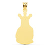 Médaille Christ Captif 18K Silhouette 28x16 mm
