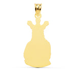 Médaille Christ Captif 18K Silhouette 28x16 mm
