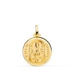 18K Medal Virgin Our Lady of Coromoto 18 mm Bezel Size