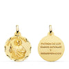 18K Saint Jude Thaddeus Medal 18 mm
