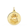 18K St. Joseph Medal Bezel 24mm