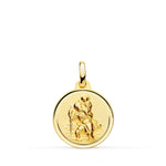 18K St. Christopher Medal Bezel 16mm