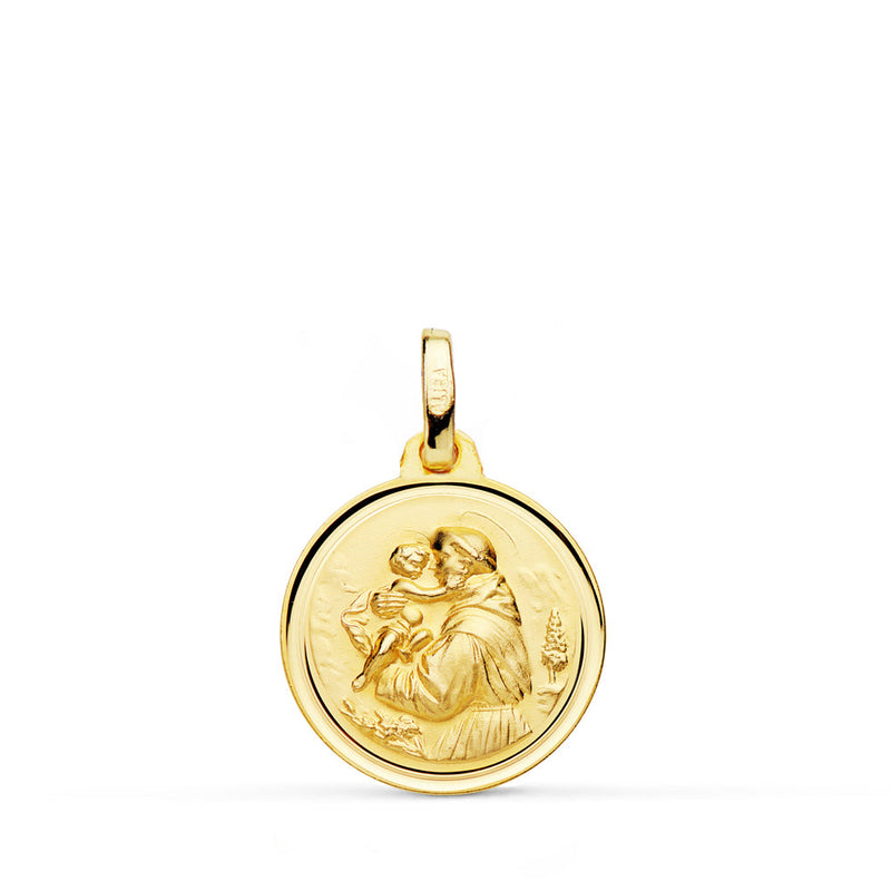 18K St. Anthony Medal Bezel 16mm