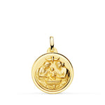 18K. New Baptism Medal Bezel 18 mm