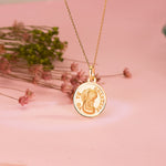 18K Angel Medal "I Will Keep You" Bezel 16 mm