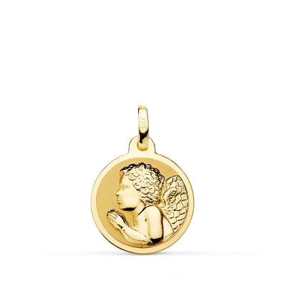 18K Yellow Gold Medal 