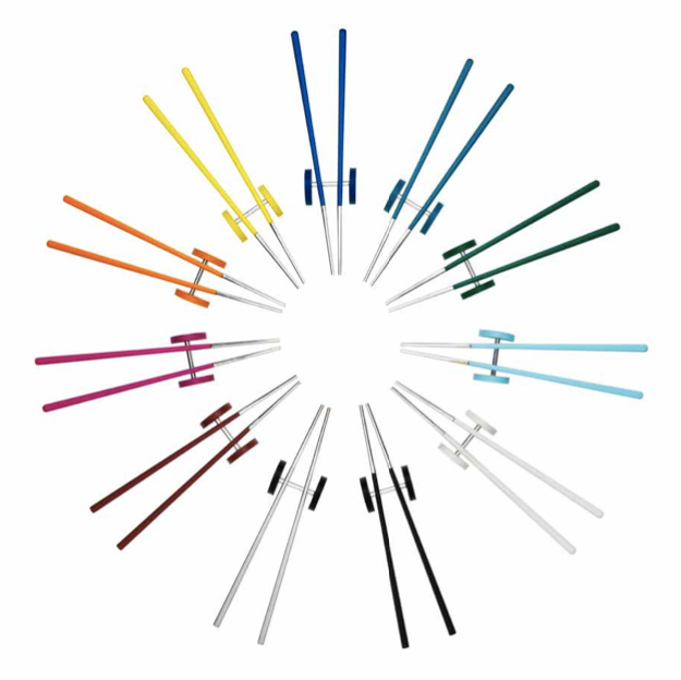 Set 2 Black Chinese Chopsticks